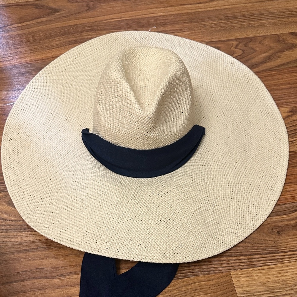 a new day Wide Brim Hat